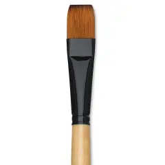 Dynasty Black Gold Brush - Bright, Long Handle, Size 12