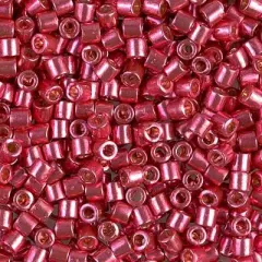 Miyuki Delica Bead 8/0, DBL1841, Duracoat Galvanized Light Cranberry
