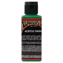 Alpha6 Alphakrylic Acrylic Paint - Alpha Green, 5 oz