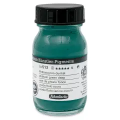 Schmincke Pigment - Phthalo Green Deep, 100 ml Jar