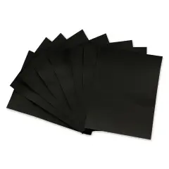 Hygloss Silhouette Paper Pack - 20" x 30", Black, Pkg of 12