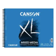 Canson XL Mixed Media Pad - 14" x 17", Landscape, 60 Sheets