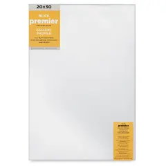 Blick Premier Stretched Cotton Canvas - Gallery Profile, Splined, 20" x 30"