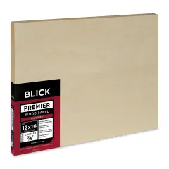 Blick Premier Wood Panel - 12" x 16", 7/8" Traditional Profile, Cradled