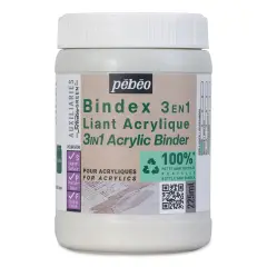 Pebeo Studio Green Bindex 3-in-1 Acrylic Binder - 225 ml