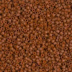 Miyuki Delica Bead 11/0, DB0794, Dyed SF Op Sienna, 50 grams