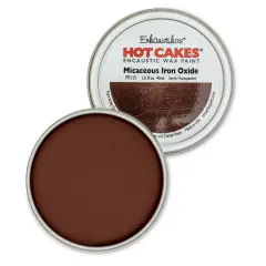 Enkaustikos Hot Cakes Encaustic Paint - Micaceous Iron Oxide, 45 ml tin