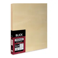 Blick Premier Wood Panel - 30" x 30", 2-1/2" Extra Deep Profile, Cradled