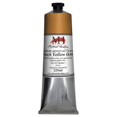 Michael Harding Artists Oil Color - French Yellow Ochre, 225 ml tube