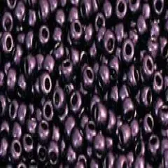 Toho 11/0 Round Japanese Seed Bead, TR11-607, High Metallic Violet