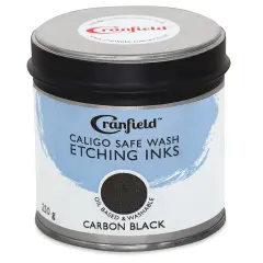 Cranfield Caligo Safe Wash Etching Ink - Carbon Black, 250 g Can