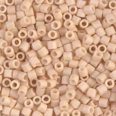 Miyuki Delica Bead 8/0, DBL0353, Matte Opaque Antique Beige