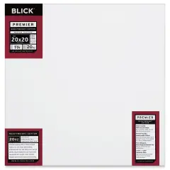 Blick Premier Heavyweight Stretched Cotton Canvas - 30" x 30", 1-3/8" Profile