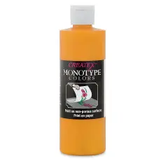 Createx Monotype Colors - Golden Yellow, 8 oz bottle