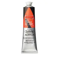 Holbein Heavy Body Artist Acrylics - Pyrrole Red Light, 60 ml tube