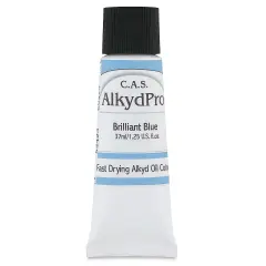 CAS AlkydPro Fast-Drying Alkyd Oil Color - Brilliant Blue, 37 ml tube