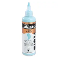 Matisse Fluid Acrylic - Australian Blue Gum, 135 ml