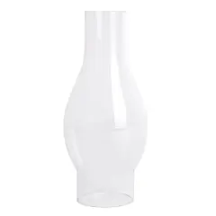 Lehman's Bulge Comet Oil Lamp Chimney, 2-1/6 in Base x 6 1/2 in High