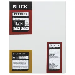Blick Premier Belgian Linen - 11" x 14", Oil-Primed, 1-3/8" Profile