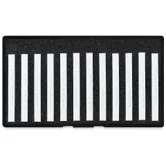 Cont&eacute; &agrave; Paris Sketching Pastel Carr&eacute;s - White, B, Pkg of 12