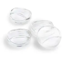 Masontops Pickle Pebble Glass Infinity Weights for Fermenting - Pickling Weight Set - Small/Regular Mouth Mason Jar Fermentation
