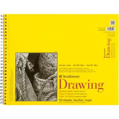 Strathmore Medium Drawing Spiral Paper Pad 14"X17"-50 Sheets