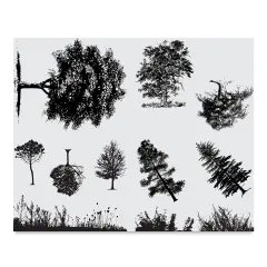 Mayco Designer Silkscreens - Trees and Grass