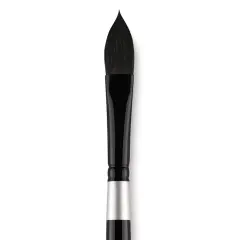 Silver Brush Black Velvet Brush - Oval Wash, Size 1/2"