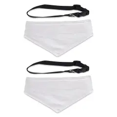 Craft Express Sublimation Printing Pet Product - Pet Scarf with Collar, Small, Pkg of 2