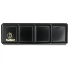 Schmincke Empty Watercolor Tin - for 12 Full Pans / 24 Half Pans