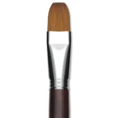 Escoda Prado Tame Synthetic Brush - Bright, Short Handle, Size 22