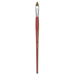 Blick Master Kolinsky Sable Brush - Filbert, Long Handle, Size 16