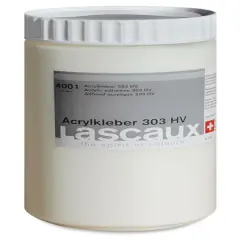Lascaux Acrylic Adhesive - 303 HV, 1 Litre