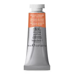 Winsor & Newton Professional Watercolor - Winsor Orange (Red Shade), 14 ml Tube