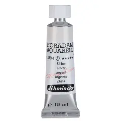 Schmincke Horadam Aquarell Watercolor - Silver, 15 ml tube