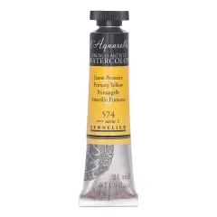Sennelier French Artists' Watercolor - Primary Yellow, 21 ml, Tube