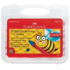 Faber-Castel Jumbo Beeswax Crayons - Set of 24
