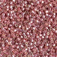Miyuki Delica Bead 10/0, DBM1839, Duracoat Galvanized Dark Coral