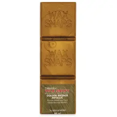 Enkaustikos Wax Snaps Encaustic Paints - Golden Bronze Metallic, 40 ml cake