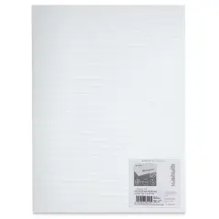Schulcz Structured Plastic Sheet - Polystyrene, White, 2 mm, 7-5/8" x 11-3/4"