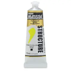 Matisse Structure Paint - Bismuth Yellow, 75 ml