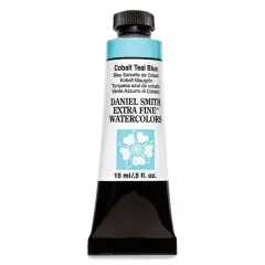 Daniel Smith Extra Fine Watercolor - Cobalt Teal Blue, 15 ml Tube
