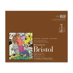Strathmore Bristol Pad - 14" x 17", 2 Ply, Vellum, 15 Sheets