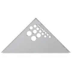 Alumicolor Aluminum Triangle - 10", 45/90