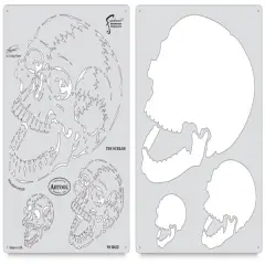 Iwata Artool Freehand Template - Horror of Skull Master The Scream