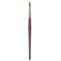 Escoda Reserva Kolinsky-Tajmyr Sable Brush - Pointed Round, Short Handle, Size 8
