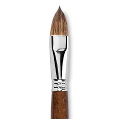 Escoda Versatil Brush - Filbert, Size 18, Short Handle