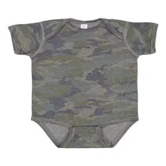 Rabbit Skins&reg; Infant Fine Jersey Bodysuit - 4424 Vintage Camo