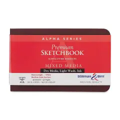 Stillman & Birn Alpha Series Sketchbook - 3-1/2" x 5-1/2", Soft Cover, 46 Sheets