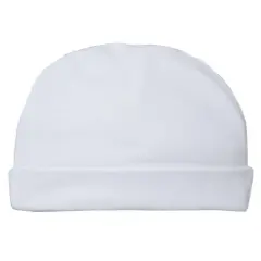 Rabbit Skins&reg; Infant Baby Rib Cap White